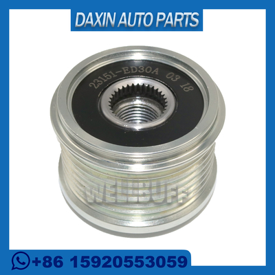 54.90mm Dış çapı Mazdaspeed 6 Alternatör 7 Çukurlu